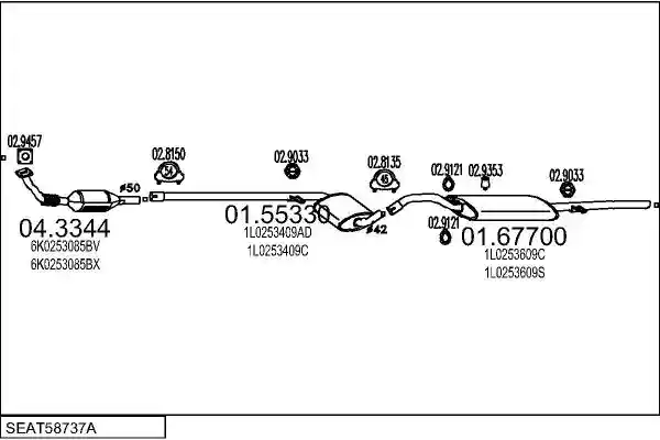 MTS SEAT58737A003963