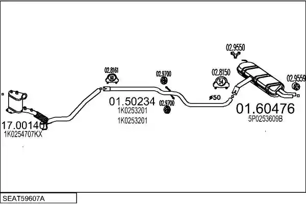 MTS SEAT59607A032744