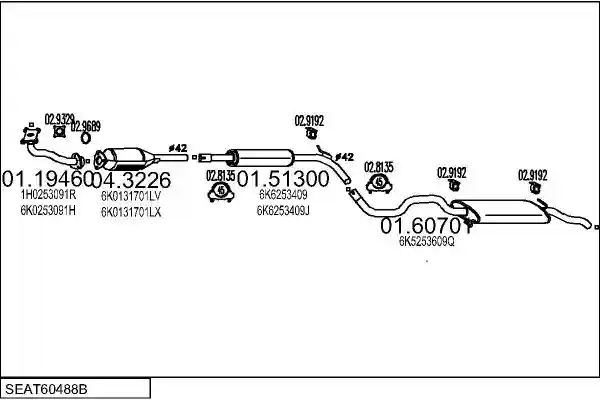 MTS SEAT60488B005673