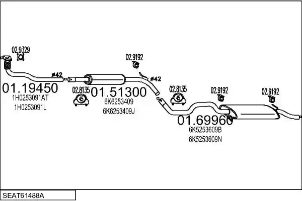 MTS SEAT61488A007901