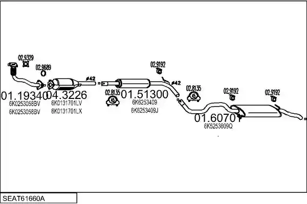 MTS SEAT61660A007901