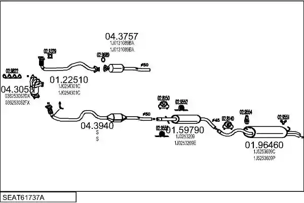 MTS SEAT61737A014268