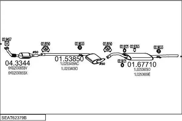 MTS SEAT62379B003964