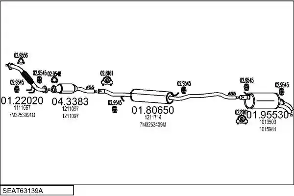 MTS SEAT63139A020043