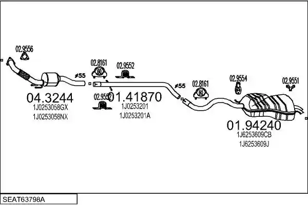 MTS SEAT63798A013161