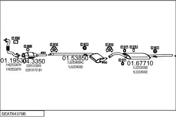 MTS SEAT64379B002905