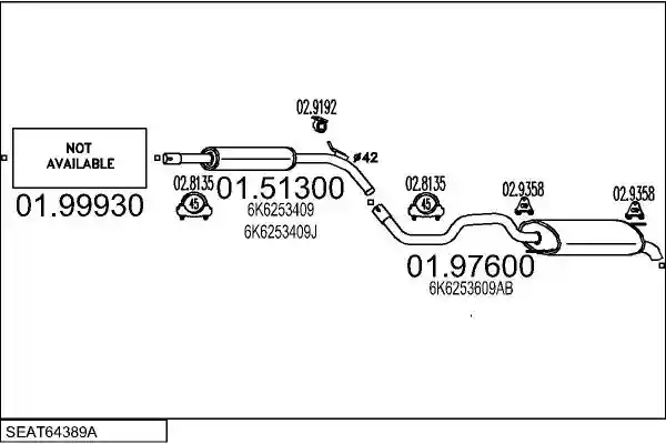 MTS SEAT64389A008438