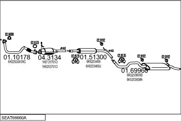 MTS SEAT66660A003953