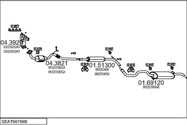 MTS SEAT66798B008429