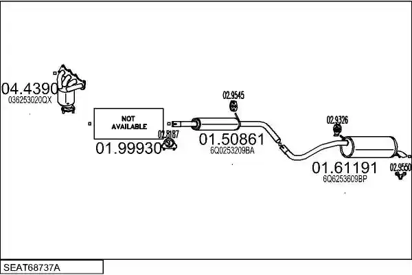 MTS SEAT68737A119216