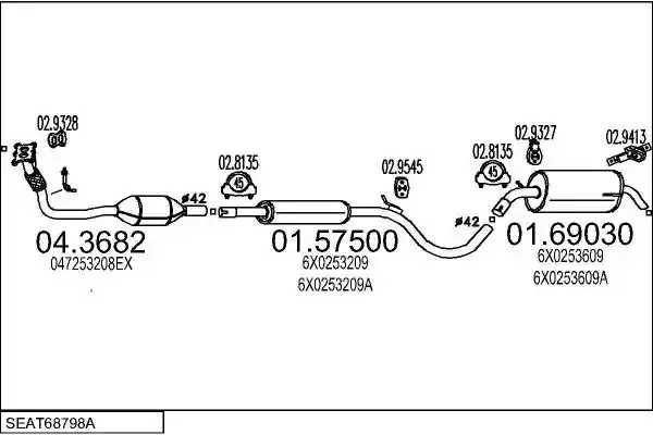 MTS SEAT68798A033058
