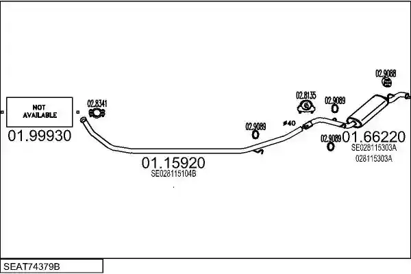 MTS SEAT74379B002891