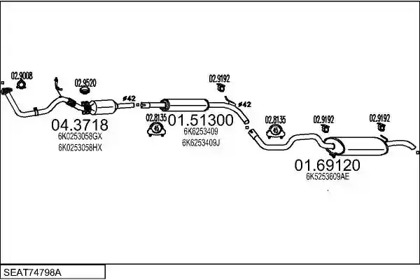 MTS SEAT74798A020143