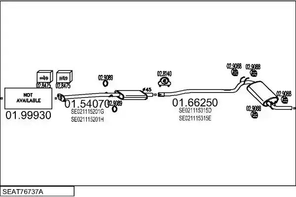 MTS SEAT76737A008283