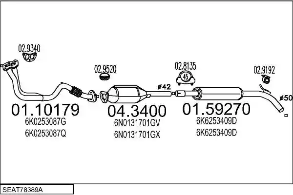 MTS SEAT78389A008436