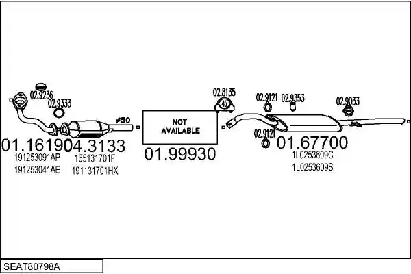 MTS SEAT80798A003963