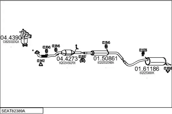 MTS SEAT82389A020056