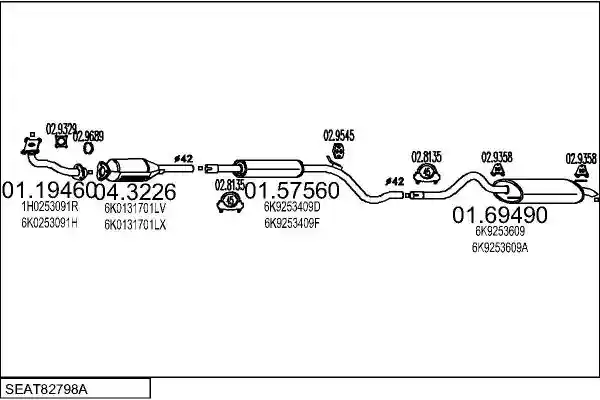 MTS SEAT82798A008097