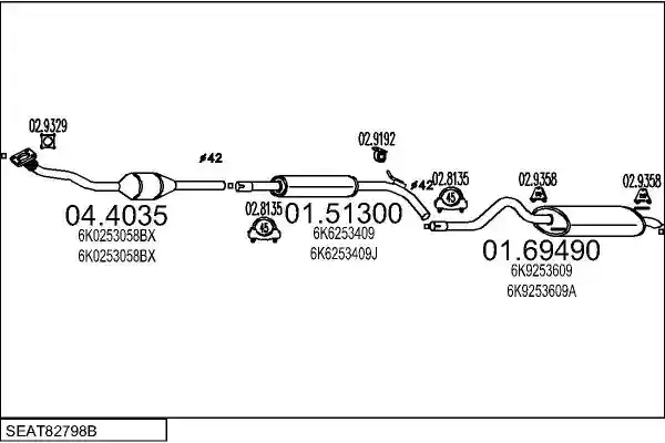 MTS SEAT82798B008097