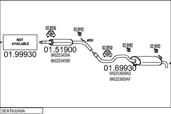 MTS SEAT83248A017090