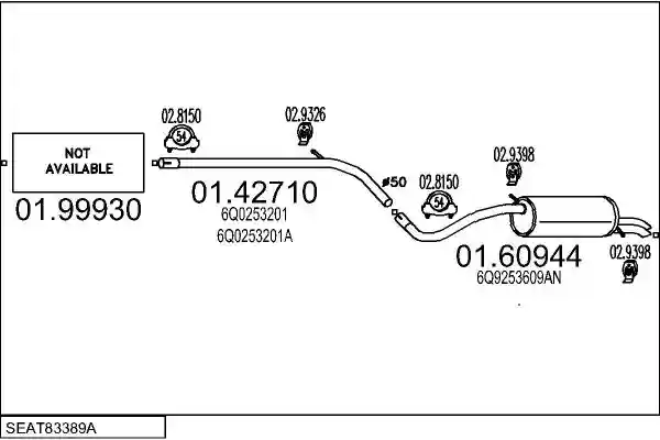 MTS SEAT83389A017153