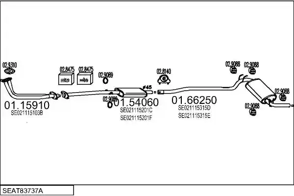 MTS SEAT83737A008629