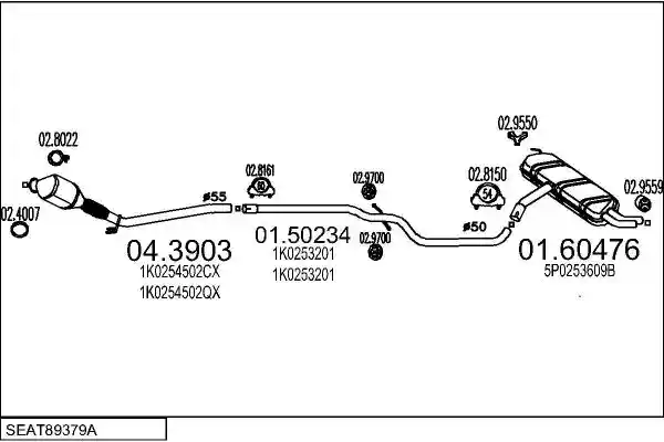 MTS SEAT89379A018769
