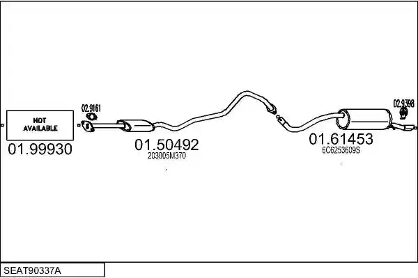 MTS SEAT90337A113900