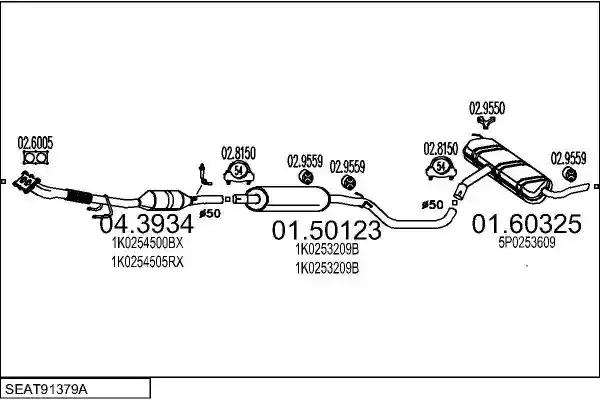 MTS SEAT91379A018766