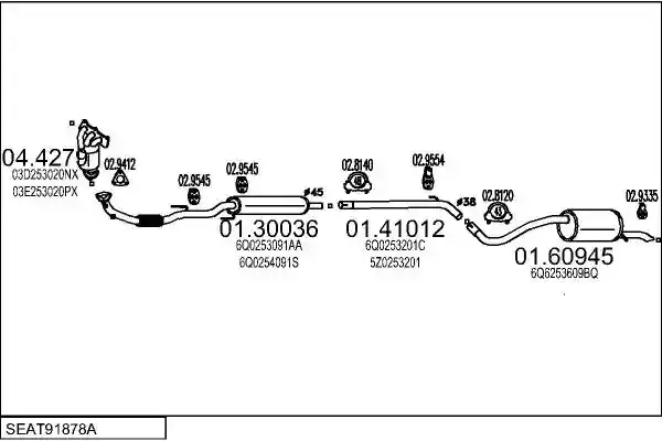 MTS SEAT91878A033326