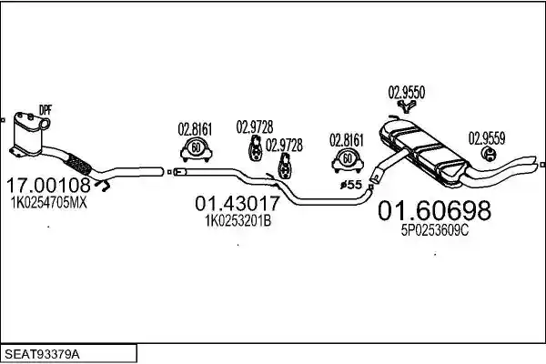 MTS SEAT93379A019972
