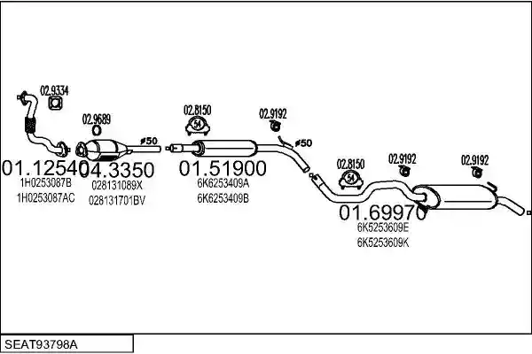 MTS SEAT93798A003958