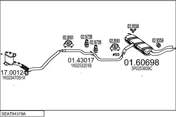 MTS SEAT94379A018770