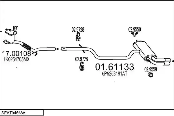 MTS SEAT94658A026561