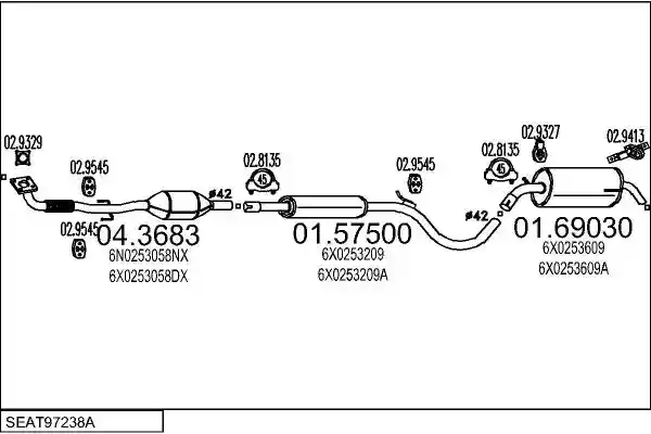 MTS SEAT97238A007896