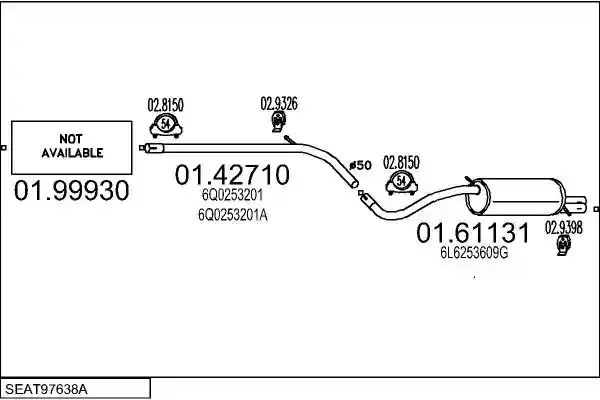 MTS SEAT97638A016525