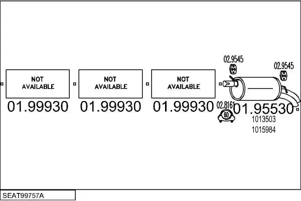 MTS SEAT99757A015964