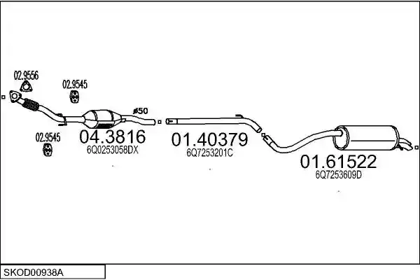 MTS SKOD00938A019278