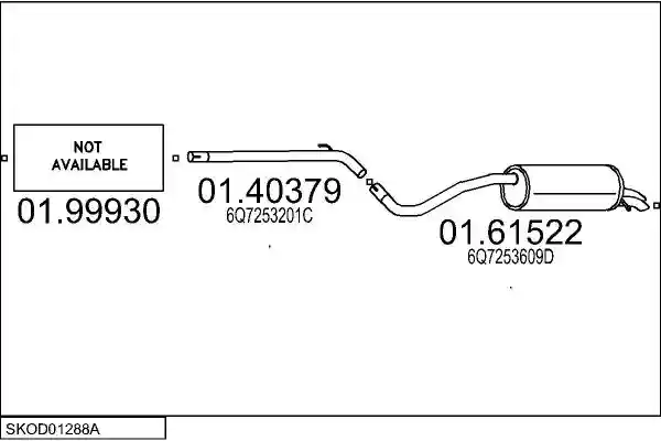 MTS SKOD01288A019278