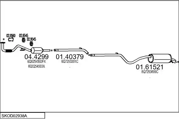 MTS SKOD02938A019277