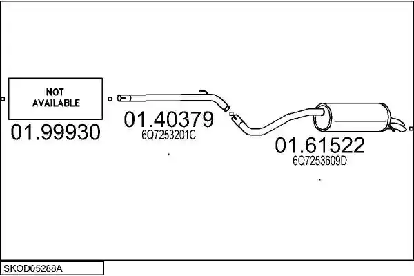 MTS SKOD05288A010998