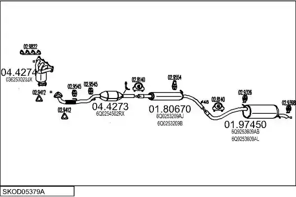 MTS SKOD05379A023166