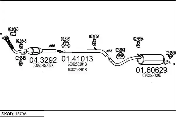 MTS SKOD11379A017456