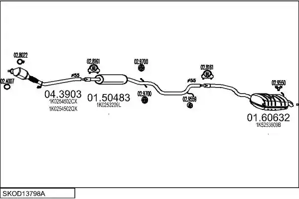 MTS SKOD13798A017970