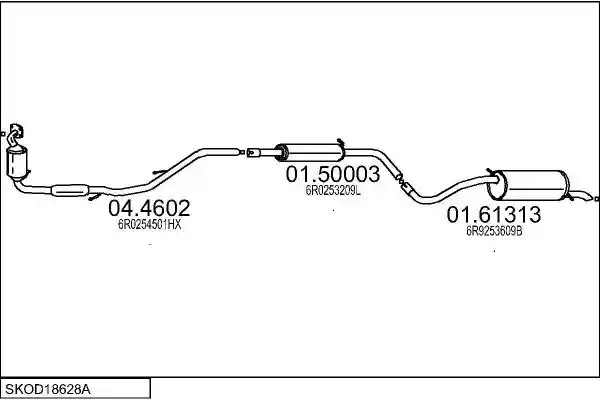 MTS SKOD18628A033244