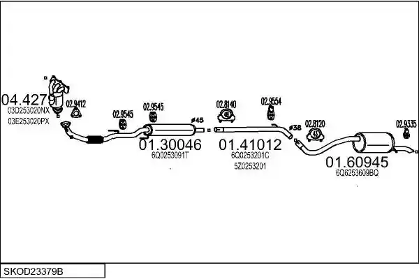 MTS SKOD23379B017393 MTS SKOD23379B017393