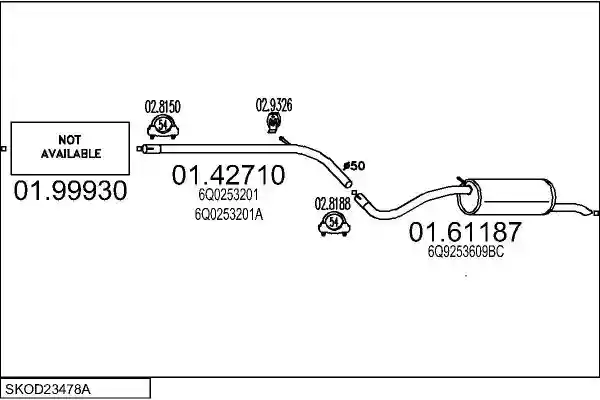 MTS SKOD23478A033317