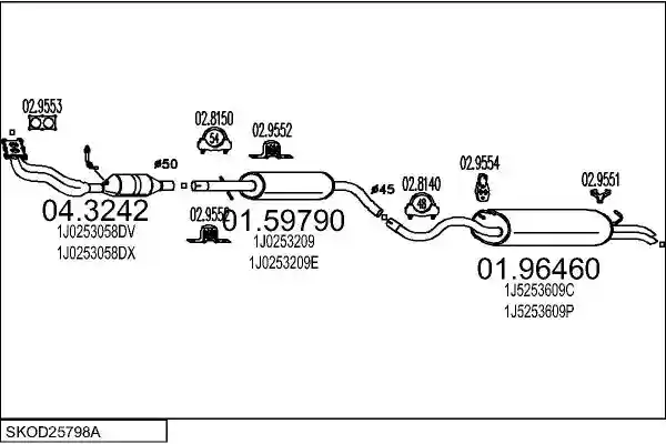 MTS SKOD25798A008009