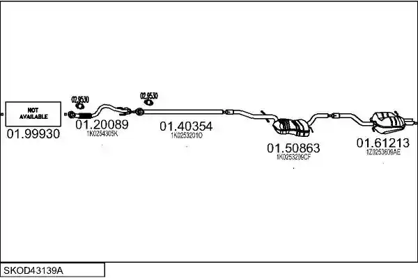 MTS SKOD43139A031592