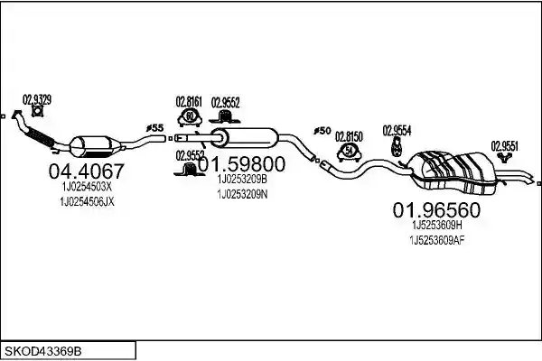 MTS SKOD43369B013085